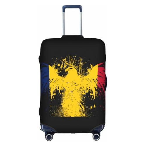 Travel Luggage Cover Chad Chadian Flag Fashion Washable Baggage Suitcase Protector Fit For Luggage X-Large