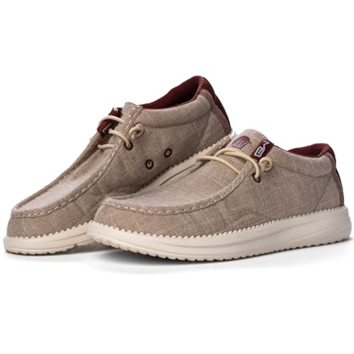 Gator Waders Womens Casual Shoes Loafers for Women & Slip-On Shoes Women Lightweight Arch Support Non-Slip Breathable Boat Shoes Wine