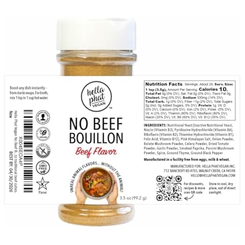 Hella Phat Vegan No Beef Bouillon Cover