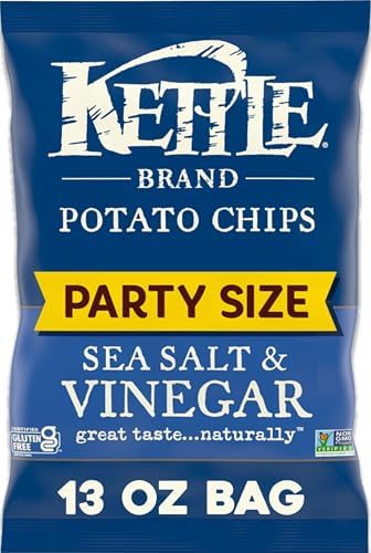 Kettle Brand Sea Salt & Vinegar Potato Chips, 13 Oz