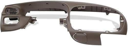 Bisel de tablero marrón compatible con Ford F150 1997-2003. Compatible con Ford Expedition 1997-2003