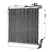 Tepilauda 3 Row Aluminum Radiator Compatible with 1987-2006 Jeep Wrangler TJ YJ 2.4 2.5 4.0 4.2L