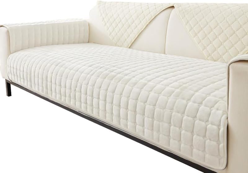 IMSGVIFO Sofa Sitzkissenbezug Stretch, Elastischer Kissenbezüge, Husse Überzug Bezug Für Sofa Sitzkissen, rutschfest Stoff Tartan