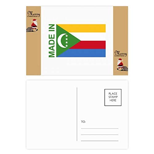 Cartes postales de remerciement des Comores en lot de 20 pour vos messages