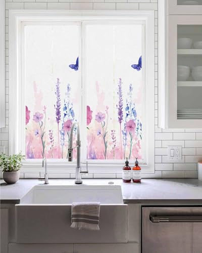 Film Decorativo para Ventanas con Privacidad 17.7x39.3 in miniatura 1