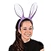 Beistle Soft-Touch Bunny Ears Lavender & White