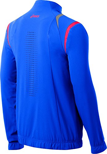 Asics Men's Resolution Jacket, Speed Blue, Medium #TOP1