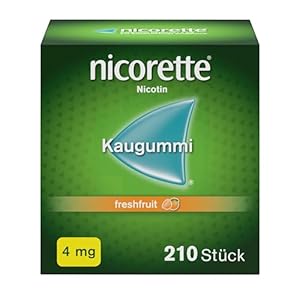 Nicorette Kaugummi 4mg Freshfruit 210 St.