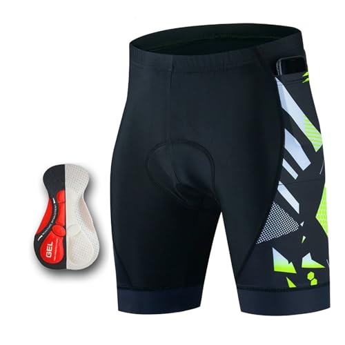 Bib short bike homme contre les frottements avec short de cyclisme d'été