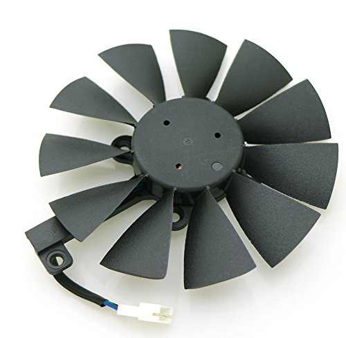 Tebuyus T129215SU 12V 0.5A 87mm 4 Pin Graphics Card Cooling Fan for ASUS Strix GTX980Ti GTX970 GTX980 GTX 1070 GTX 1080 Video Card Cooling Fan