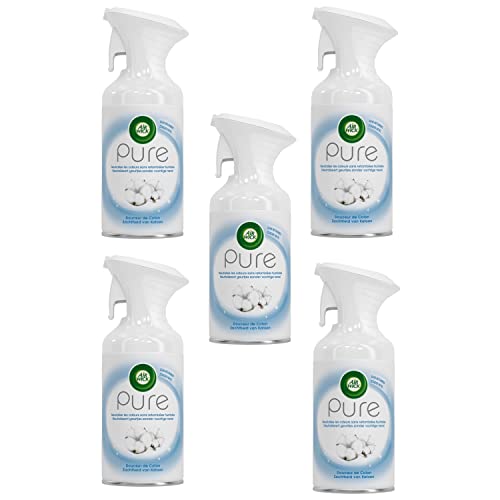 AIR WICK 5 unidades Pure Cotton Aerosol 250 ml