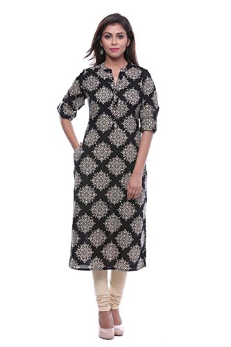 ANJANI FABRICS's Casual Cotton Straight Kurti for College/office for women/girls  : Amazon.in: Fashion
