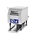 Produktbild vertes Durchlauftoaster Toaster mit Laufband aus Edelstahl (1340W, 230V, Gastro Profi für Toast und Burger Buns, Zugabefach, 2 Ausgabefächer, 7 Geschwindigkeitsstufen, Krümelschublade, 2 Modi)