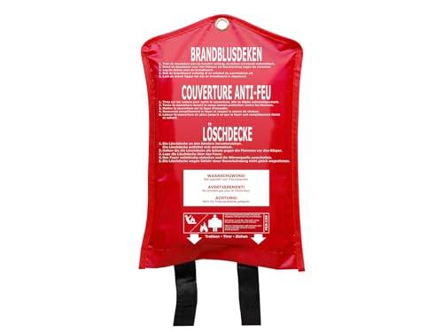 Manta ignífuga Smartwares BBD130, 1 x 1 m, uso rápido