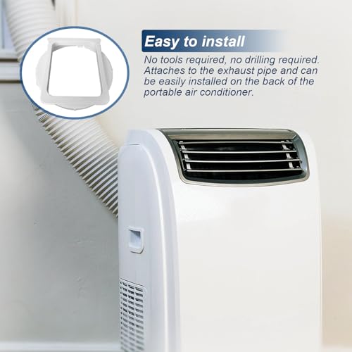 SIGANDG Klimaanlage Abluftschlauch Adapter,Ø 150mm Klimaanlage Abgasschlauchanschluss,Klimaanlage Schlauch Schnittstelle,Mobile Klimaanlage Fensteradapter Zubehör