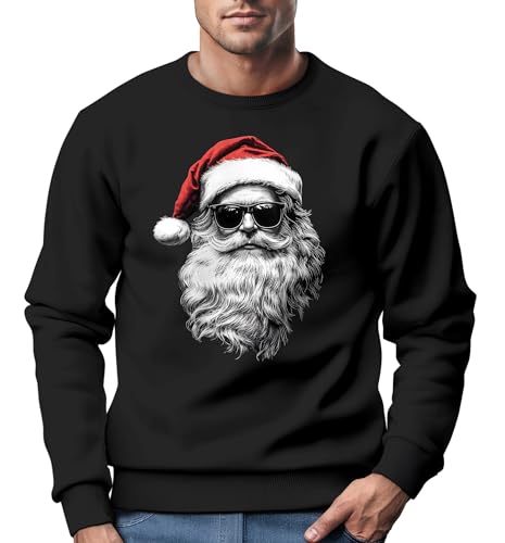 Pull de Noël imprimé cool pour homme tenue festive et décontractée