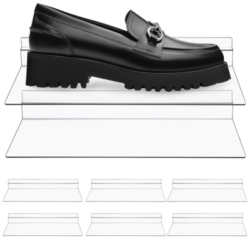 Étagères murales transparentes chaussures pour gagner de la place et ranger