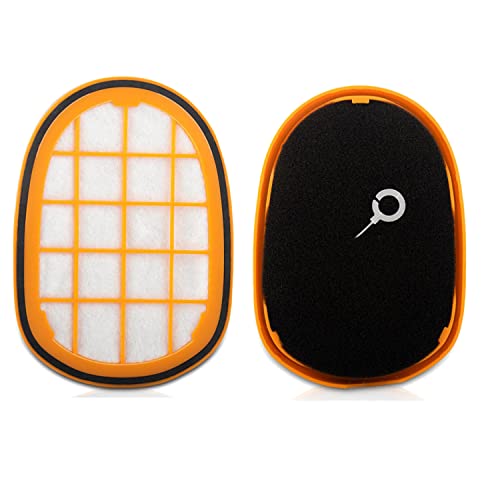 AMSAMOTION Lot de 2 filtres Ersatzteile compatibles pour Philips SpeedPro Max Staubsauger wie z.B. XC7042/01 XC8045/01 FC6823 XC8147/01 USW Cover