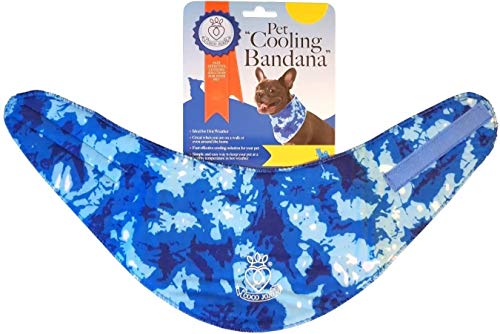 Coco Jojo Bandana de enfriamiento para Perros y Cachorros (Grande (Cuello de 36-44 cm) Cover