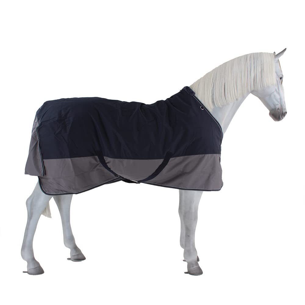 Equi-Theme Winterdecke 50g Füllung 600D TYREX Marineblau/grau