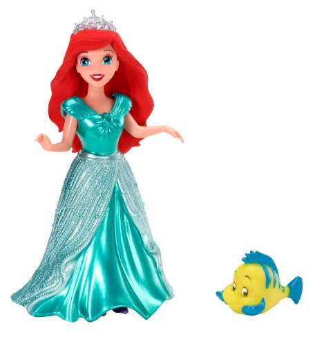 Disney Princess Magiclip Ariel and Flounder Doll