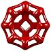 Produktbild YARNOW Ventil Handrad Eisen Absperrventil 6mm Wasserhahn Ventil Rot Runde Rad Griff Austausch Von Wasserrohrventil (50g)