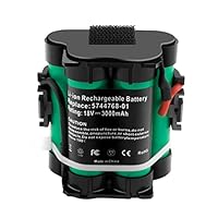 ADVTRONICS 3,0Ah 18V Lithium Ersatzakku Kompatibel mit Gardena Mähroboter R38Li R40Li R45Li R50Li R70Li R75Li R80Li Husqvarna Automower 105 305 308 McCulloch ROB R600 R800 R1000 Flymo 1200R
