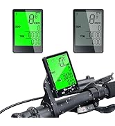 TAIKOUL Fahrradcomputer Kabellos, Multifunktion IPX6 Wasserdicht Fahrradtacho, Hintergrundbeleuch...