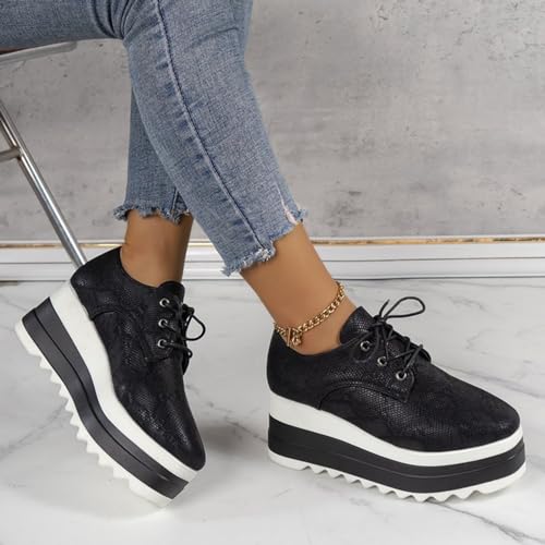 Zapatos de mujer negros y antideslizantes para caminar sin resbalar este verano 3