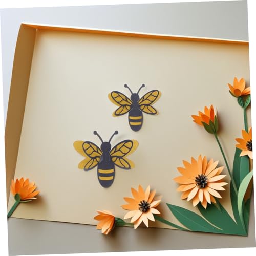 Stickers decorativos 3D removibles de abejas, set 12 miniatura 7