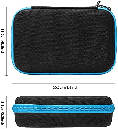 Yinke Case for Braun Series 3/5/7 All in one Trimmer MGF3335 MGK3221 MGK3245 BT3221 BT5260 BT3240 BT5265 BT7240 Beard Trimmer and Hair Clipper, Travel Hard Case Carrying Protective Storage Bag (Blue)