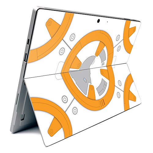 Image of MightySkins Carbon Fiber Skin for Microsoft Surface Pro 7 - Baby Bot | Textured Carbon Fiber Finish | Easy to Apply, Remove, and Change Styles | Made in The USA