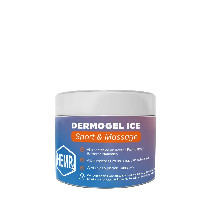 QKnatur - Crema Cannabis - 300 ml - Alivio Activo Músculos y Articulaciones - Dermogel Con Aceite de Cannabis, Árnica, Caléndula y otros Extractos Naturales - Alivio Pies, Piernas, Rodillas, Espalda