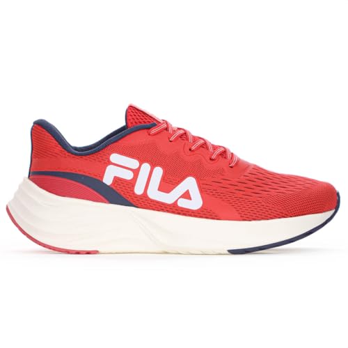 Tenis Masculino Fila Comet 2, Flame Scarlet/Navy/Glacier Gray, 41