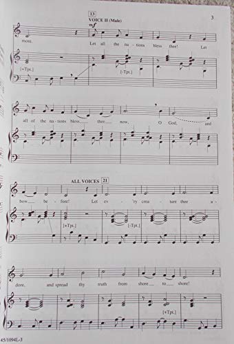 10 anthems for about 10 singers: Easy-To-Prepare Anthems for Unison, 2-Part Mixed, or SAB Choirs