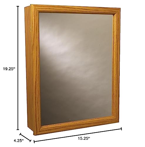 Zenith K16, Swing Door Medicine Cabinet, Oak #TOP2