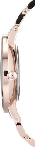 Vista 2 de Nine West Reloj de pulsera con esfera floral para mujer