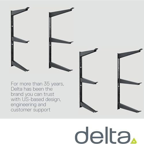Support bois d'œuvre Delta Cycle étagère en acier premium robuste charge 435 kg