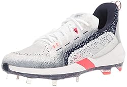 Under Armour Men's Harper 6 Low, White (104)/Midnight Navy, 7