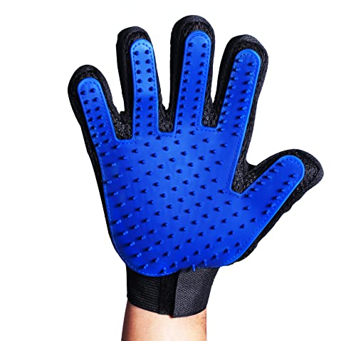 Luva Escova Removedor de Pelos Tira Remove Nano Magnética de Cães Gatos