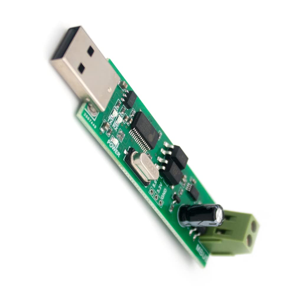 Convertisseur USB Vers MBUS Master/Slave - Module Communication Pour Compteurs Intelligents (eau, Gaz, Chauffage)