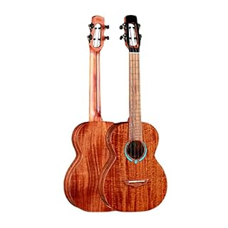 SheIRin Ukulélé Tout en Acacia pour débutants, Ukalalee de Guitare hawaïenne de 23 Pouces avec Sac de Transport - Les Beatles, Paul McCartney, John Lennon, RIngo Starr, George Harrison