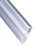 Orange Aluminum Interlocking Slatwall Panel - Versatile Aluminum Slatwall for Retail and Garage Storage - Slatwall Accessories, Paintable Mill Finish, Fixed Spacing 1.610' - 48inch