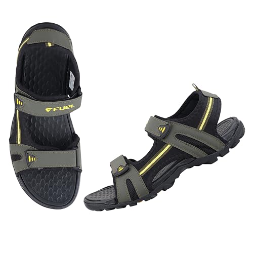 Image of FUEL Punch-01 Comfortable & Breathable Casual Men Sandals with Anti-Skid Rubber Sole for Walking, Running & Outdoors