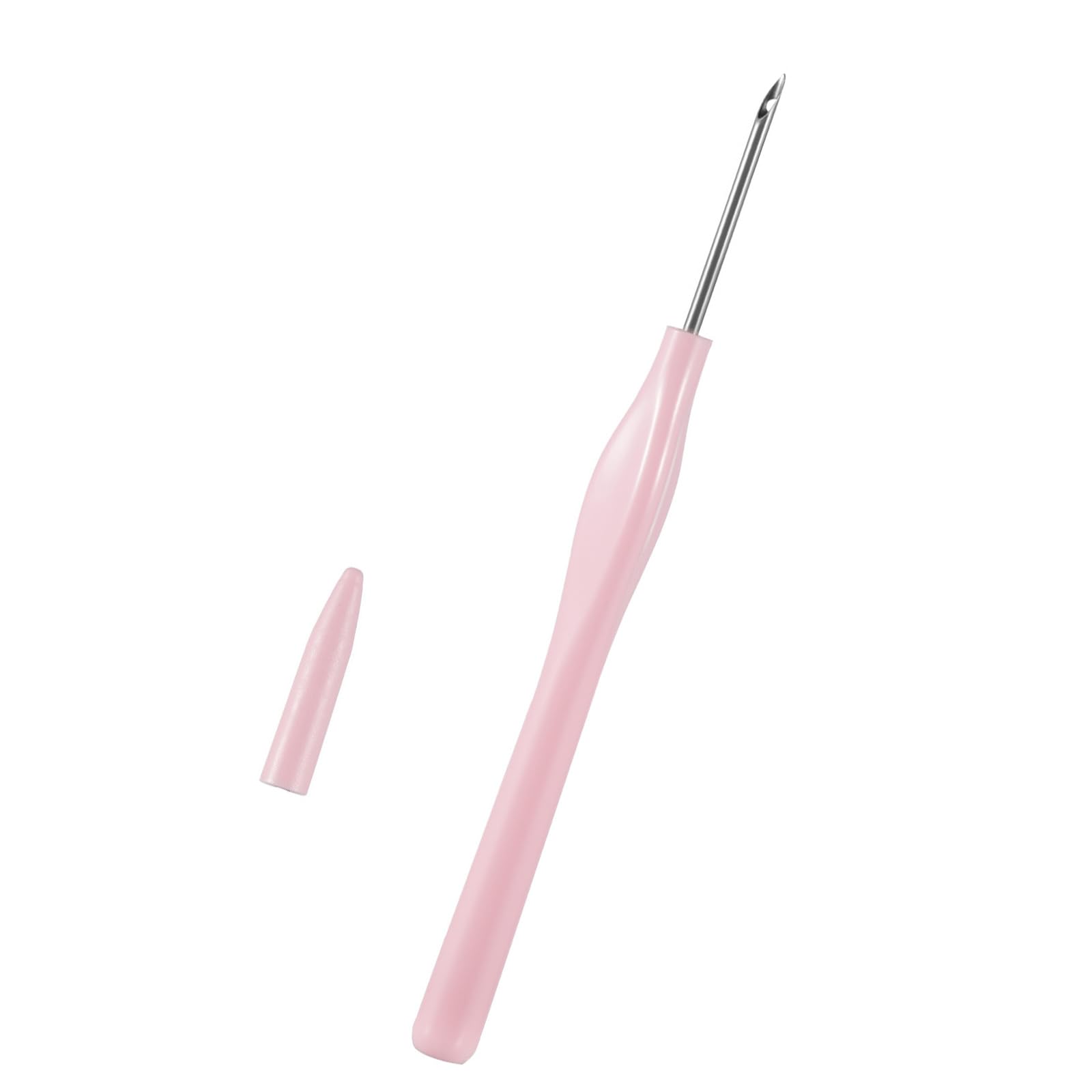 Jazuaiao Punching Needle Practical Tool Embroidery Pen with Protective Covers for Embroidery and Crafting Project Tool