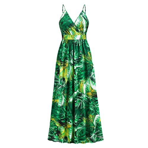 Robe d'été sans manches col V profond pour silhouette sublimée et taille L confortable