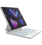 【Für iPad Hülle mit Tastatur】Die hochwertige PU-Lederhülle schützt Ihr Gerät vor versehentlichen Stößen und Kratzern aus allen Richtungen. Die strapazierfähige, passgenaue Hülle schützt Ihr Gerät auf der Vorder- und Rückseite. Die unglaubliche Tastenstruktur der Scherenschalter aktiviert die Tasten, wenn sie halb heruntergedrückt werden, sodass Sie leise tippen können, ohne Buchstaben zu überspringen.