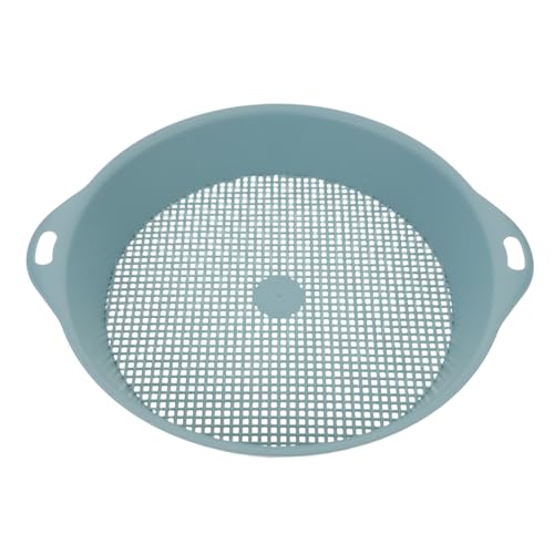 Toddmomy Tamiz De Tierra Redondo para Jardinería Macetas y Bonsáis Tamiz De Plástico con Malla para Filtrar Tierra y Grava Apertura