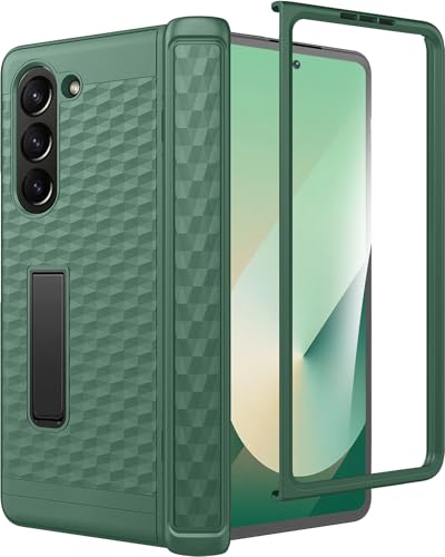 Coque Samsung Galaxy Z Fold 7 Miimall verte avec charnière réglable