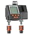 GARDENA WATER TIMER - DIGITAL - DUO PLUS - 3 CYCLE DUAL OUTLET